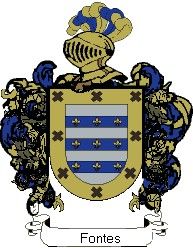 Escudo del apellido Fontes