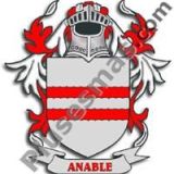 Escudo del apellido Anable