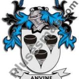 Escudo del apellido Anvine