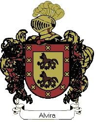 Escudo del apellido Alvira