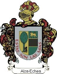 Escudo del apellido Alza-echea