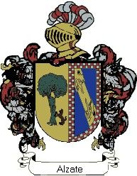 Escudo del apellido Alzate