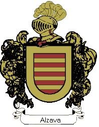 Escudo del apellido Alzava