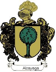 Escudo del apellido Alzayaga