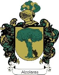 Escudo del apellido Alzolaras