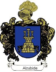 Escudo del apellido Alzubide