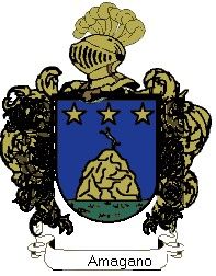 Escudo del apellido Amagano