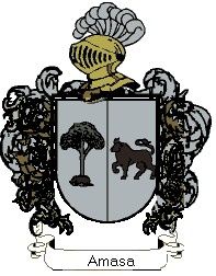 Escudo del apellido Amasa