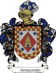 Escudo del apellido Amasorrain