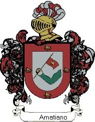 Escudo del apellido Amatiano