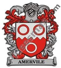 Escudo del apellido Amervile