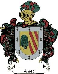 Escudo del apellido Amez