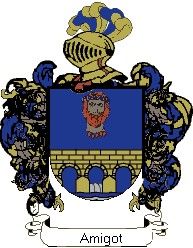 Escudo del apellido Amigot