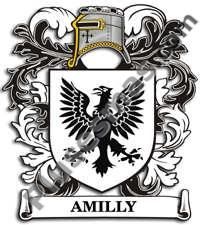 Escudo del apellido Amilly