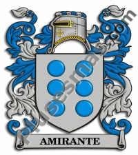 Escudo del apellido Amirante