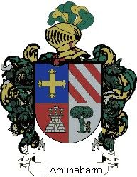 Escudo del apellido Amunabarro