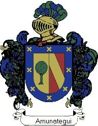 Escudo del apellido Amunategui