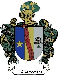 Escudo del apellido Amuzcotegui