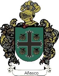 Escudo del apellido Añasco