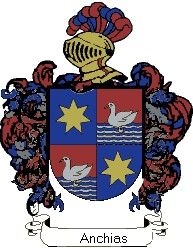 Escudo del apellido Anchias