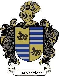 Escudo del apellido Arabaolaza