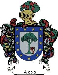 Escudo del apellido Arabio