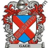 Escudo del apellido Gage