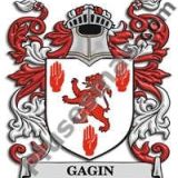 Escudo del apellido Gagin