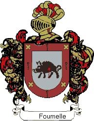 Escudo del apellido Foumelle