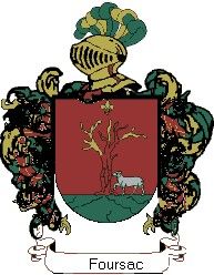 Escudo del apellido Foursac