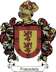 Escudo del apellido Frabadela