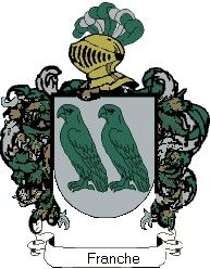 Escudo del apellido Franche