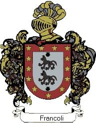 Escudo del apellido Francoli