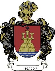 Escudo del apellido Francoy