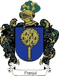 Escudo del apellido Franjul