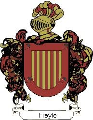 Escudo del apellido Frayle