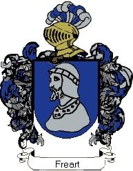 Escudo del apellido Freart