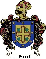 Escudo del apellido Frechel