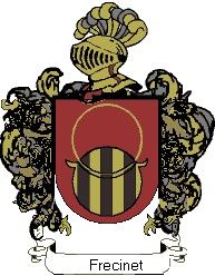 Escudo del apellido Frecinet