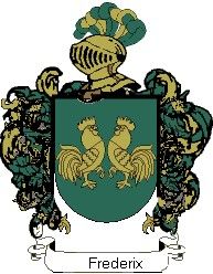 Escudo del apellido Frederix