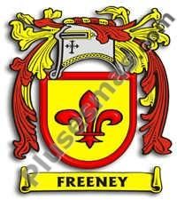 Escudo del apellido Freeney