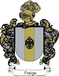 Escudo del apellido Freige