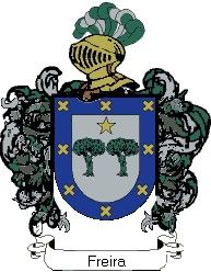 Escudo del apellido Freira