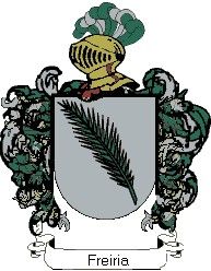 Escudo del apellido Freiria