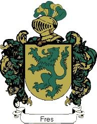 Escudo del apellido Fres