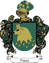 Escudo del apellido Freso