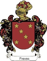 Escudo del apellido Frexas