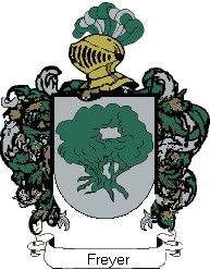 Escudo del apellido Freyer