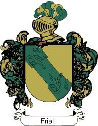 Escudo del apellido Frial