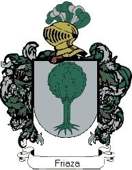 Escudo del apellido Friaza